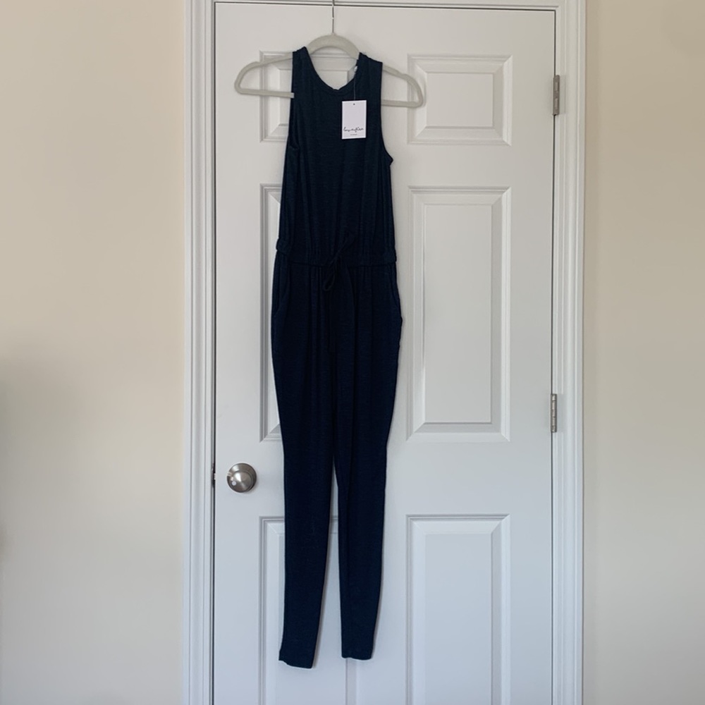 love, fire drawstring jumpsuit size XS NWT super soft material
